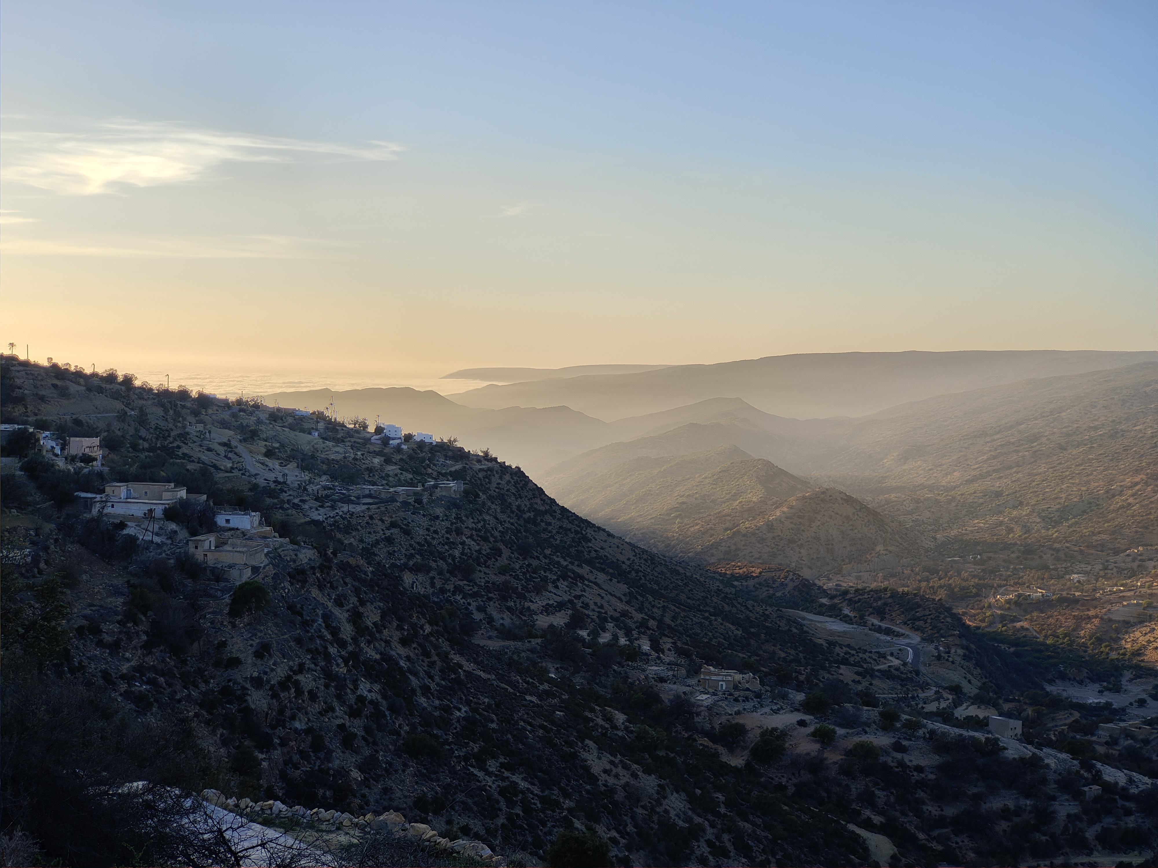 Atlas mountains view